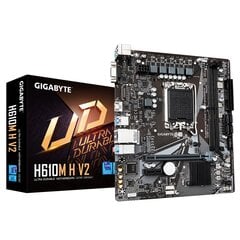 Gigabyte H610M H V2 cena un informācija | Mātesplates | 220.lv