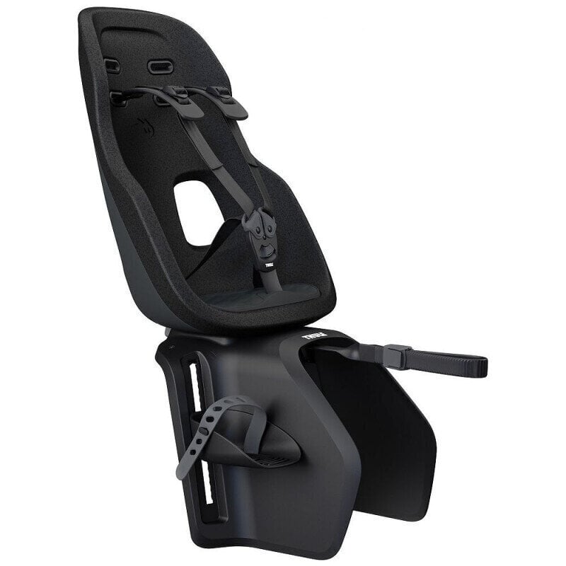 Aizmugurējais velosipēda krēsliņš Thule Yepp Nexxt 2 Maxi, melns цена и информация | Bērnu velosipēdu sēdeklīši | 220.lv