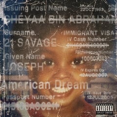 Vinila plate 21 SAVAGE "American Dream" (2LP) cena un informācija | Vinila plates, CD, DVD | 220.lv