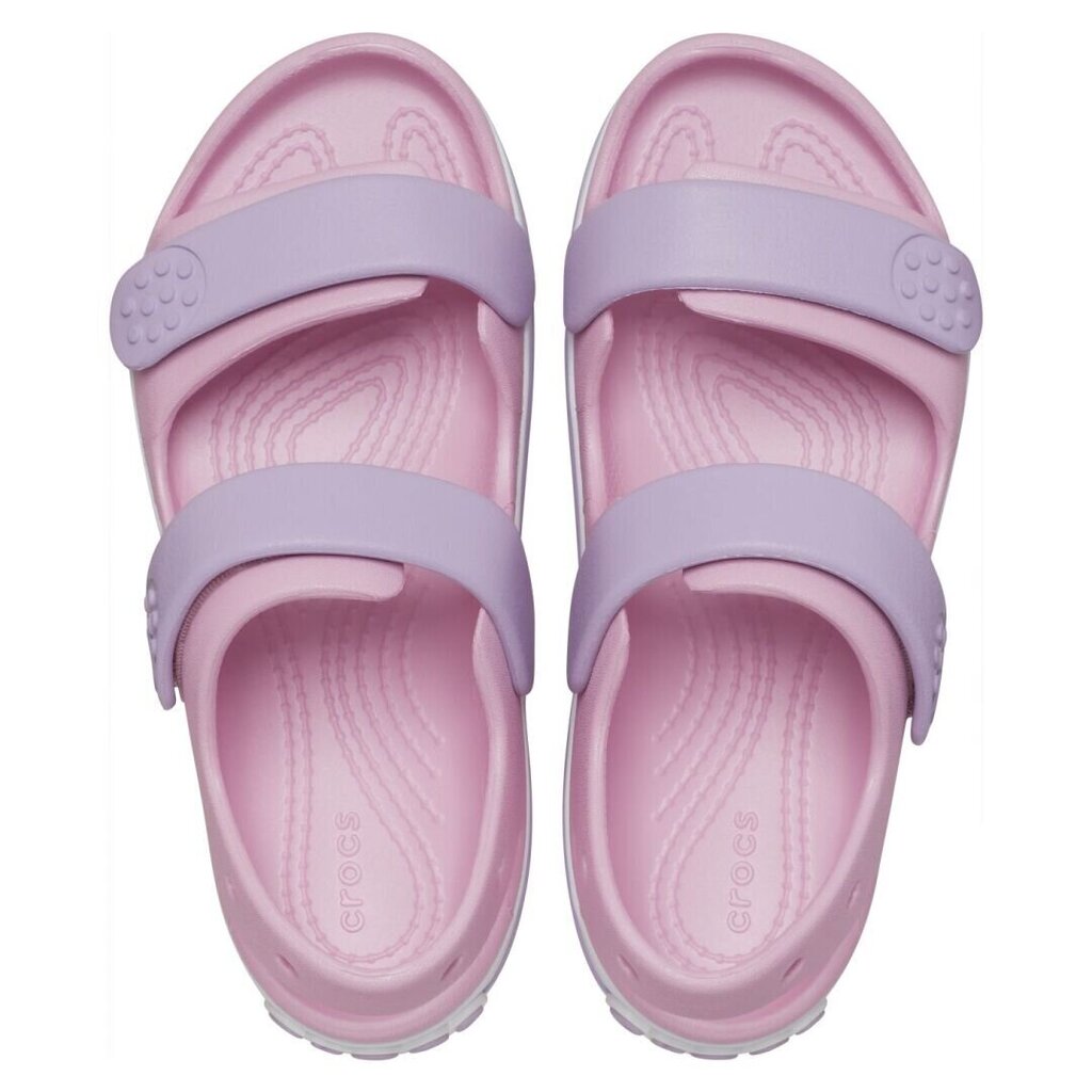 Crocs sandales meitenēm 282118, rozā цена и информация | Bērnu sandales | 220.lv