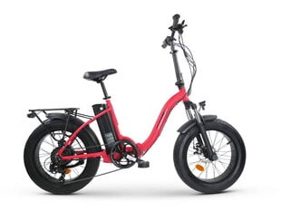 Elektriskais velosipēds Denver E2800 TOP 20", sarkans цена и информация | Электровелосипеды | 220.lv