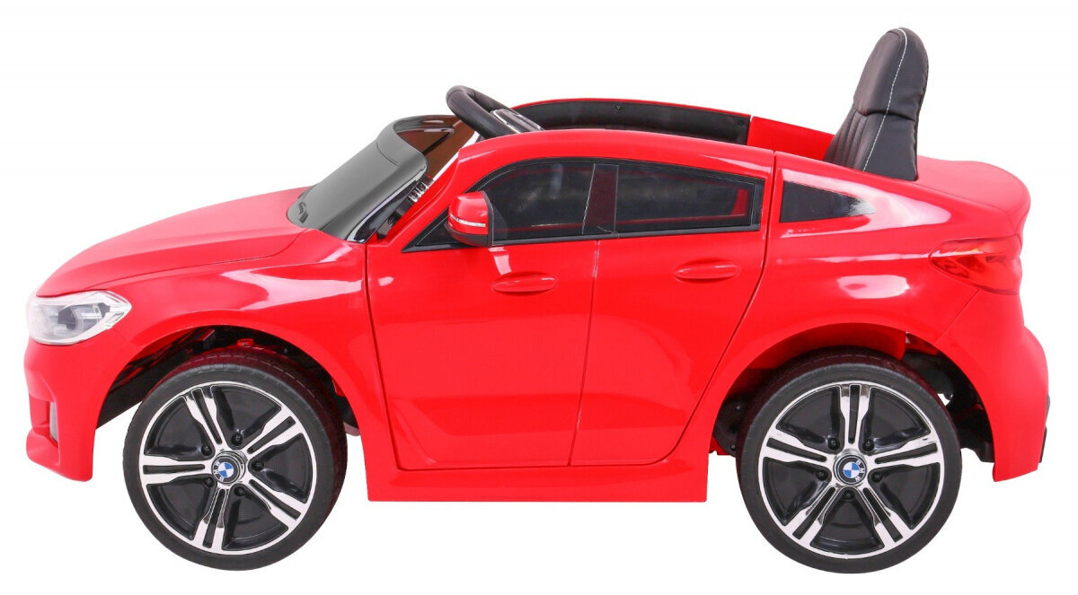 Vienvietis elektromobilis BMW 6 GT, raudonas цена и информация | Bērnu elektroauto | 220.lv