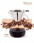 Kemex stikla kafijas dekanteris, 500 ml cena un informācija | Kafijas kannas, tējkannas | 220.lv