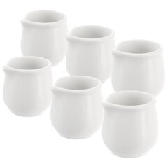 Porcelāna krūzes 40 ml, 6 gab. cena un informācija | Trauki, šķīvji, pusdienu servīzes | 220.lv