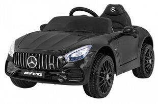 Одноместный электромобиль Mercedes Benz GT, черный цена и информация | Электромобили для детей | 220.lv