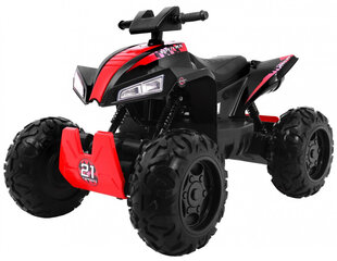 Kvadracikls Quad Sport Run 4x4, melns cena un informācija | Bērnu elektroauto | 220.lv