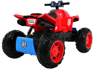 Квадроцикл Quad Sport Run 4x4, красный цена и информация | Электромобили для детей | 220.lv