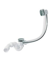 Сифон для ванны с регулируемым переливом Simplex 1 1/2"x40/50мм цена и информация | Сифоны | 220.lv