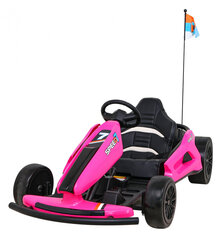 Детский одноместный электрический картинг Speed 7 Drift King, розовый цена и информация | Электромобили для детей | 220.lv