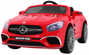 Vienvietis elektromobilis Mercedes AMG SL65 , raudonas cena un informācija | Bērnu elektroauto | 220.lv