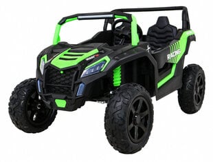 Dvivietis keturratis Buggy ATV STRONG Racing, žalias cena un informācija | Bērnu elektroauto | 220.lv