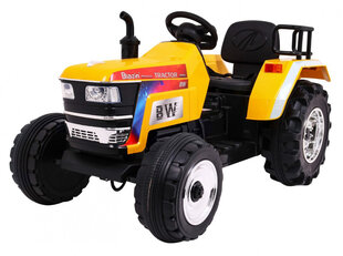 Elektrinis traktorius Blazin Bw, geltonas cena un informācija | Bērnu elektroauto | 220.lv
