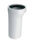 WC pieslēgums ekscentrisks , nobīde 20mm, 90-110mm, L-260mm cena un informācija | Piederumi tualetes podiem un bidē | 220.lv