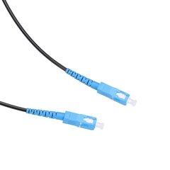 EXTRALINK PATCHCORD SC|UPC-SC|UPC SM G.657A2 SIMPLEX 150M FLAT DROP цена и информация | Кабели и провода | 220.lv