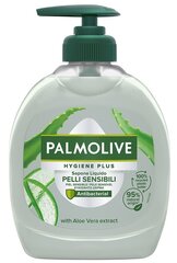 Жидкое мыло PALMOLIVE SENSITIVE Алоэ Вера, 300мл (1) цена и информация | Мыло | 220.lv