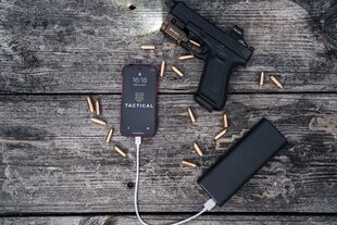 Tactical USB-A/USB-C, 2 m cena un informācija | Kabeļi un vadi | 220.lv