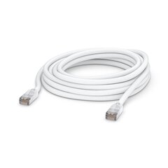 Ubiquiti UACC-Cable-Patch-Outdoor-8m-WH | LAN Patchcord | Outdoor, Cat.5e STP, 8 м, белый цена и информация | Кабели и провода | 220.lv