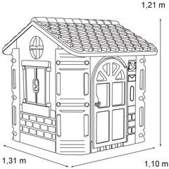 Liela dārza māja Feber, 121x131x110 cena un informācija | Bērnu rotaļu laukumi, mājiņas | 220.lv