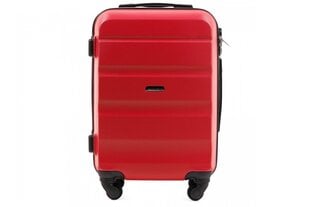 Маленький чемодан Wings AT01-XS, красный (blood red) цена и информация | Чемоданы, дорожные сумки | 220.lv