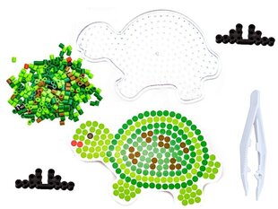 Radošs gludināmo pērlīšu komplekts Bruņurupucis DK cena un informācija | Attīstošās rotaļlietas | 220.lv