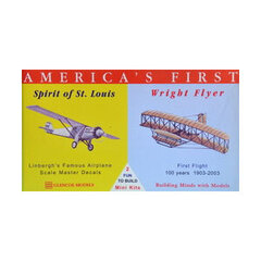 Līmējams modelis America's First Spirit of St Louis, balts цена и информация | Склеиваемые модели | 220.lv