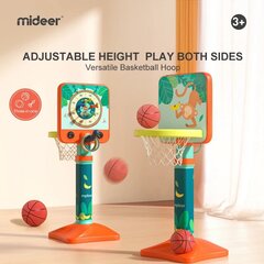 Regulējams basketbola grozs 3-in-1 MiDeer цена и информация | Развивающие игрушки | 220.lv