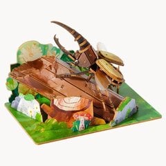 Mideer деревянный 3d пазл «Жук-геркулес», 59 деталей цена и информация | Развивающие игрушки | 220.lv