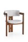 Krēsls Kalune Design CO-011, bēšs/brūns cena un informācija | Virtuves un ēdamistabas krēsli | 220.lv
