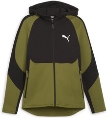 Džemperis vīriešiem Puma 678995 33, melns/zaļš cena un informācija | Vīriešu jakas | 220.lv
