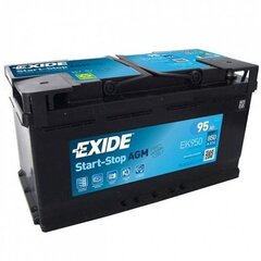 Prece ar bojājumu. Akumulators EXIDE AGM 900 (EK950) 95 Ah 850 A LV 12V AGM cena un informācija | Preces ar bojājumiem | 220.lv