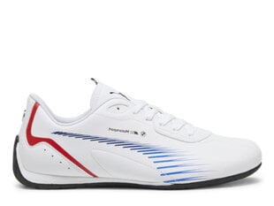 Bmw mms neo cat 2.0 puma 30805702 vīriešiem balta men's white 30805702 цена и информация | Кроссовки мужские | 220.lv