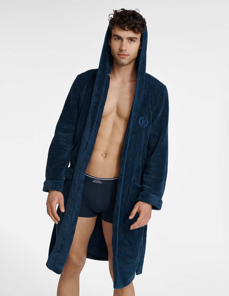 Halāts vīriešiem Henderson Līdz 40981, zils цена и информация | Vīriešu halāti, pidžamas | 220.lv