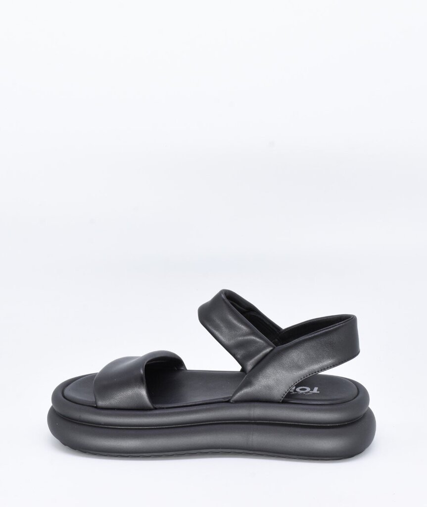 Sandales sievietēm TF'S, 26224531 EIAP00004415, melnas cena un informācija | Sieviešu sandales | 220.lv