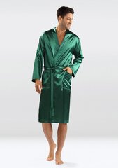 Halāts vīriešiem DKaren, zaļš cena un informācija | Vīriešu halāti, pidžamas | 220.lv