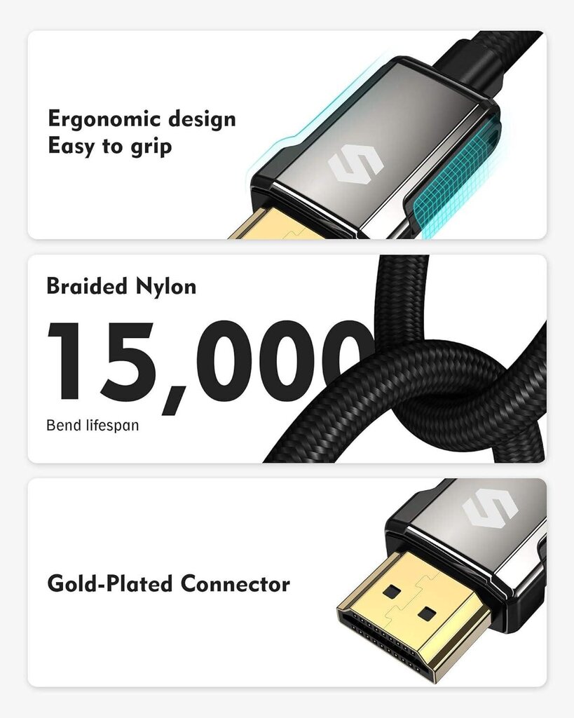 Silkland HDMI, 2 m цена и информация | Kabeļi un vadi | 220.lv