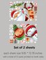Dekoratīvās uzlīmes Ziemassvētku vecītis Electronics-44 cena un informācija | Dekoratīvās uzlīmes | 220.lv
