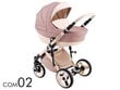 Universālie rati Lonex Comfort Standart 2in1, COM02 dusty rose цена и информация | Bērnu rati | 220.lv