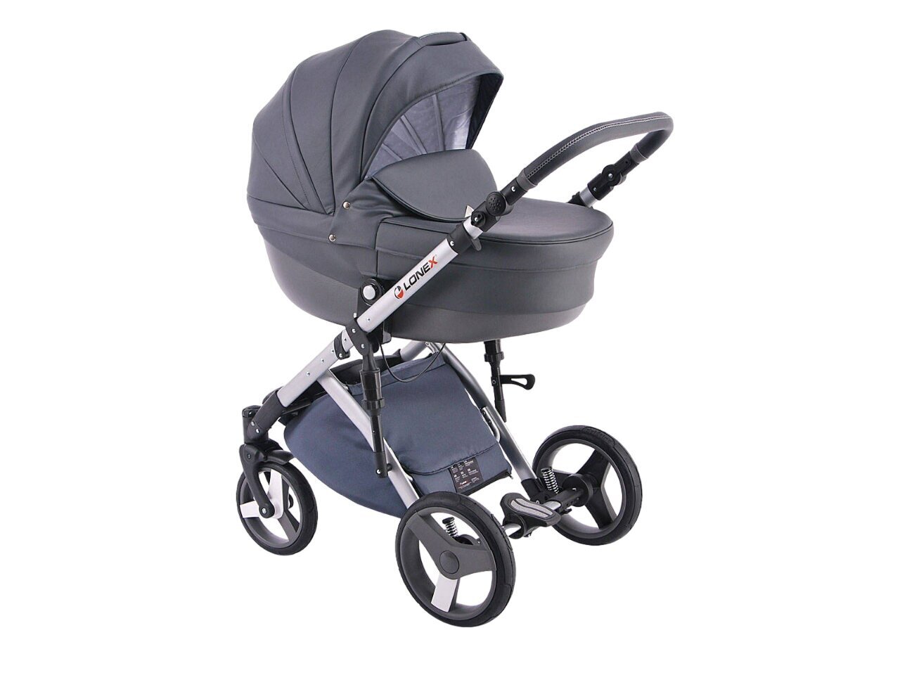 Universālie rati Lonex Comfort Special 2in1, S03 grey цена и информация | Bērnu rati | 220.lv