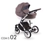 Universālie rati Lonex Comfort Special 2in1, S02 brown цена и информация | Bērnu rati | 220.lv