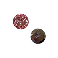 Пуговица пластиковая круглая с двумя отверстиями, 14 мм. цена и информация | Принадлежности для шитья | 220.lv