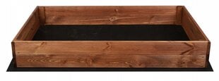 Мини-деревянная теплица, 80х120см. цена и информация | Теплицы | 220.lv