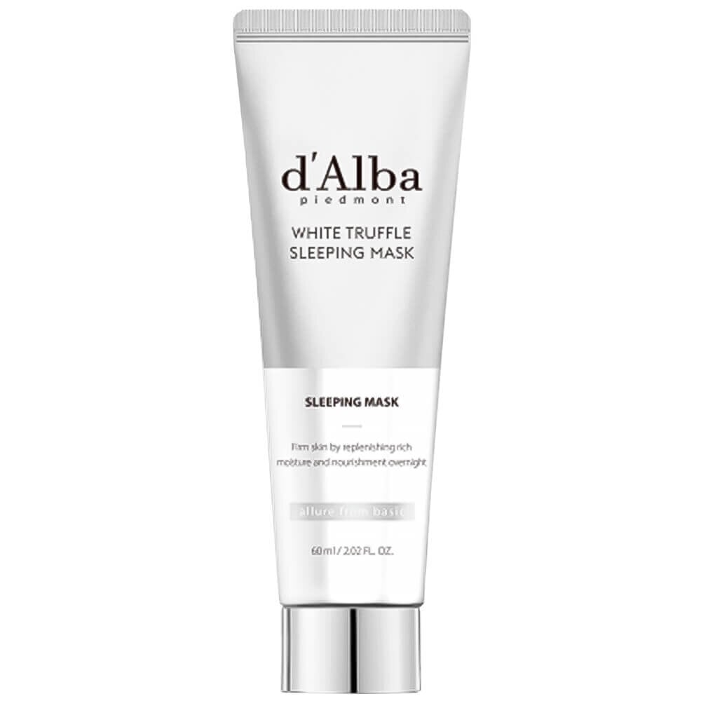 Nakts maska ​​ar balto trifeli ādas elastībai d'Alba White Truffle Sleeping Mask, 60 ml cena un informācija | Sejas maskas, acu maskas | 220.lv