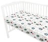 Kokvilnas palags ar gumiju, 120x60 cm цена и информация | Bērnu gultas veļa | 220.lv