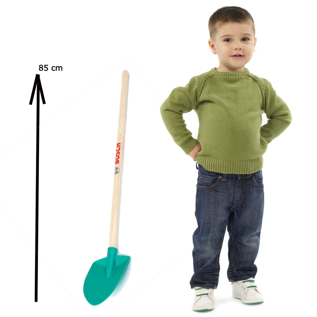 Lāpsta bērniem ar koka rokturi Klein Bosch 2716 cena un informācija | Ūdens, smilšu un pludmales rotaļlietas | 220.lv