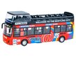 Metāla autobuss Die-Cast, sarkans cena un informācija | Rotaļlietas zēniem | 220.lv