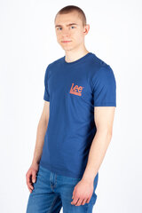 T-krekls vīriešiem Lee 112349502, zils цена и информация | Мужские футболки | 220.lv