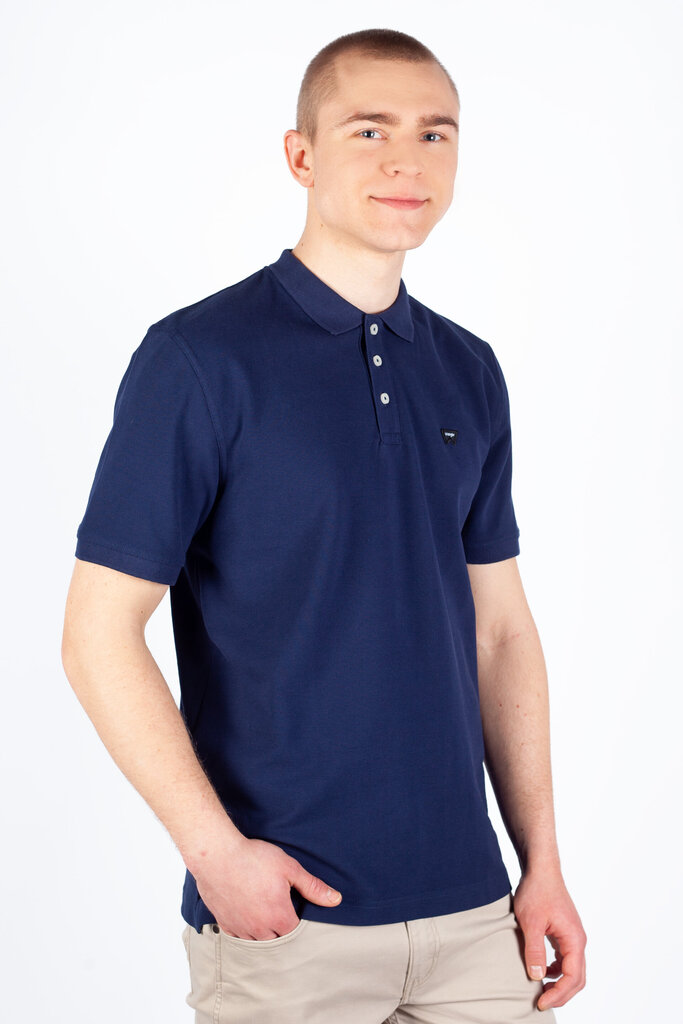Polo krekls vīriešiem Wrangler 112350459, zils цена и информация | Vīriešu T-krekli | 220.lv