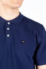 Polo krekls vīriešiem Wrangler 112350459, zils cena un informācija | Vīriešu T-krekli | 220.lv