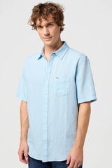 Krekls vīriešiem Wrangler 112352188, zils цена и информация | Мужские рубашки | 220.lv