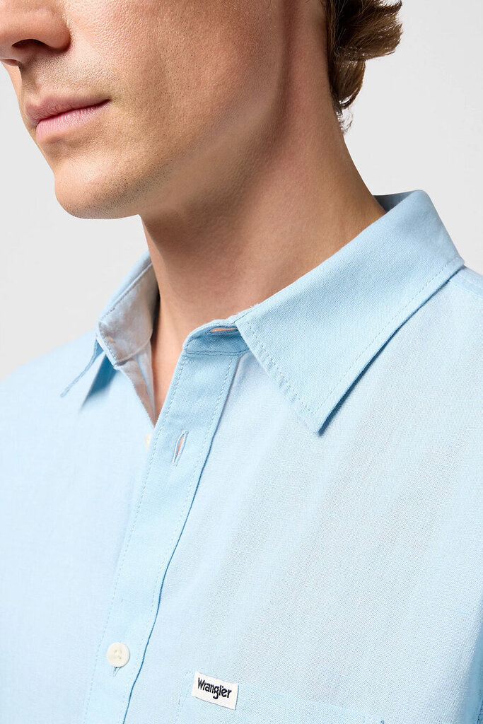 Krekls vīriešiem Wrangler 112352188, zils cena un informācija | Vīriešu krekli | 220.lv